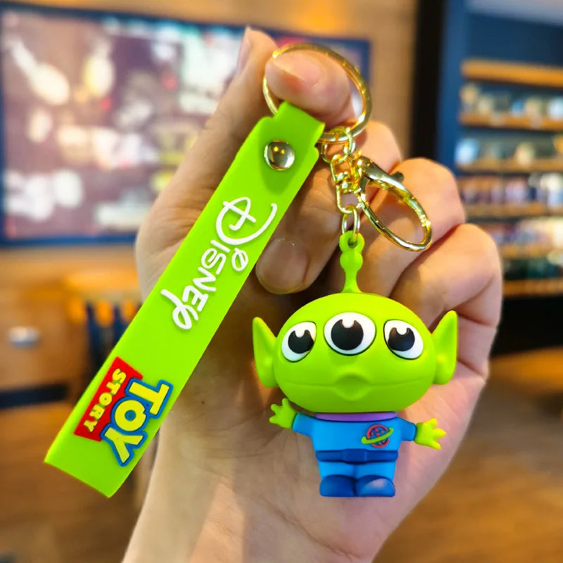 Disney Stitch Keychain - Cute Lilo & Stitch Keyrings, Durable Anime Keychains for Women Men Kids, Multi-Color Gift