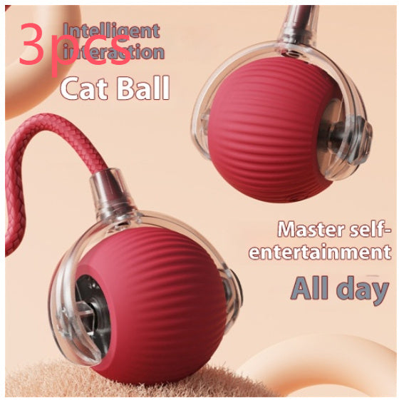 Automatic Rolling Ball Cat Toy