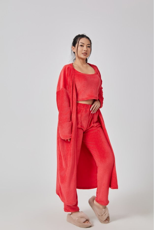 Cozy 3-Piece Lounge Pajama Set