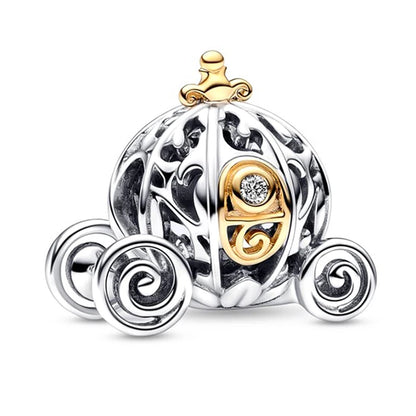 MINISO League Of Legends Mickey Mouse Minnie Plata Deley 925 Sterling Silver Charm Beads Fit Original Pandora Bracelet Jewelry