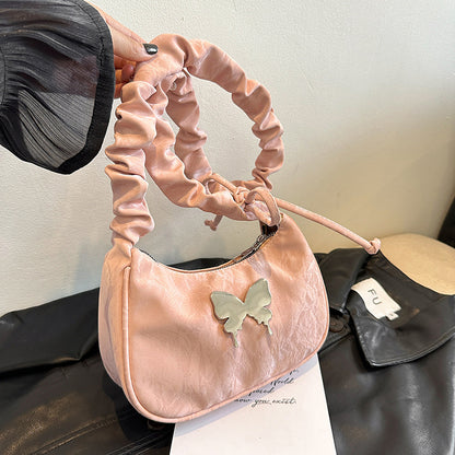 Casual Drawstring Bow Crossbody Bag