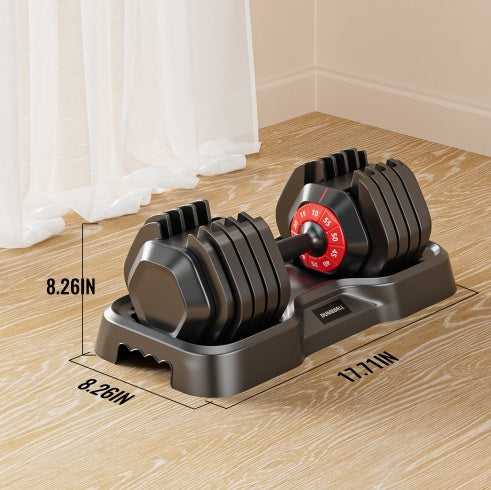 Adjustable 10-in-1 Dumbbell Set