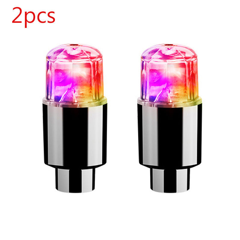 Universal Wheel LED Light Car Motorcycle Bike Neon Valve Cover