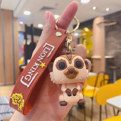 Disney Stitch Keychain - Cute Lilo & Stitch Keyrings, Durable Anime Keychains for Women Men Kids, Multi-Color Gift
