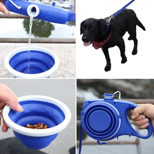 Pet Water Bottle With Leash