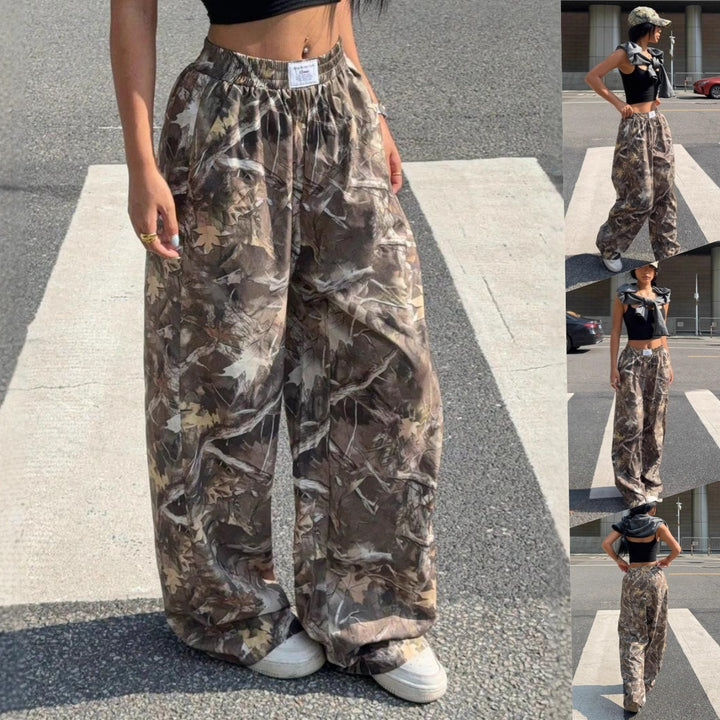Y2K Camouflage Multi-pocket Cargo Pants
