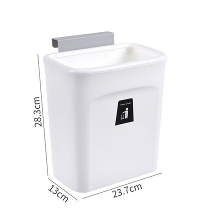 Wall-Hung Sliding Lid Trash Can
