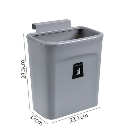 Wall-Hung Sliding Lid Trash Can
