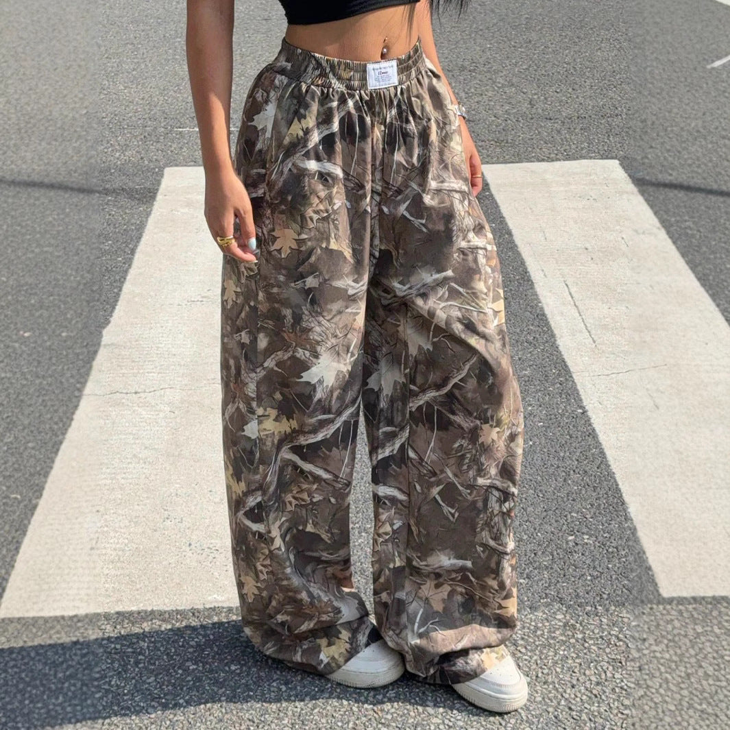 Y2K Camouflage Multi-pocket Cargo Pants