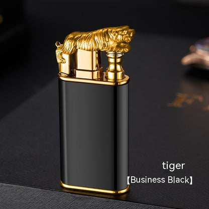 Double Flame Metal Windproof Lighter