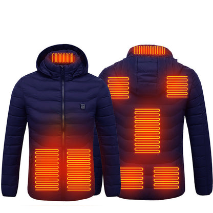 Men’s Heated Electric Puffer Jacket