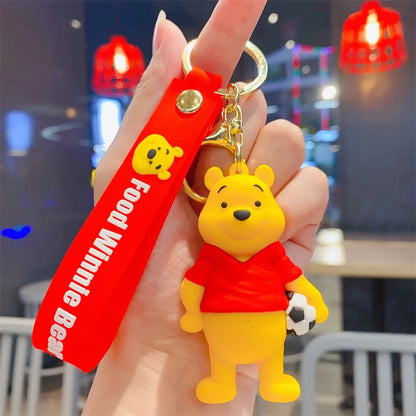 Disney Stitch Keychain - Cute Lilo & Stitch Keyrings, Durable Anime Keychains for Women Men Kids, Multi-Color Gift