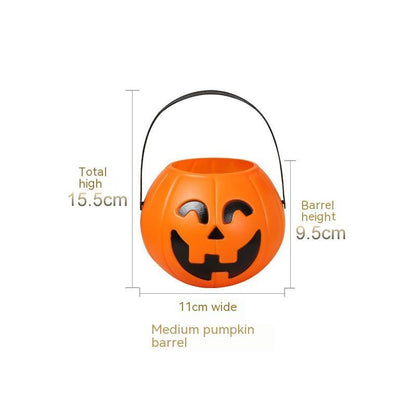 Halloween Pumpkin Bucket Party Decor