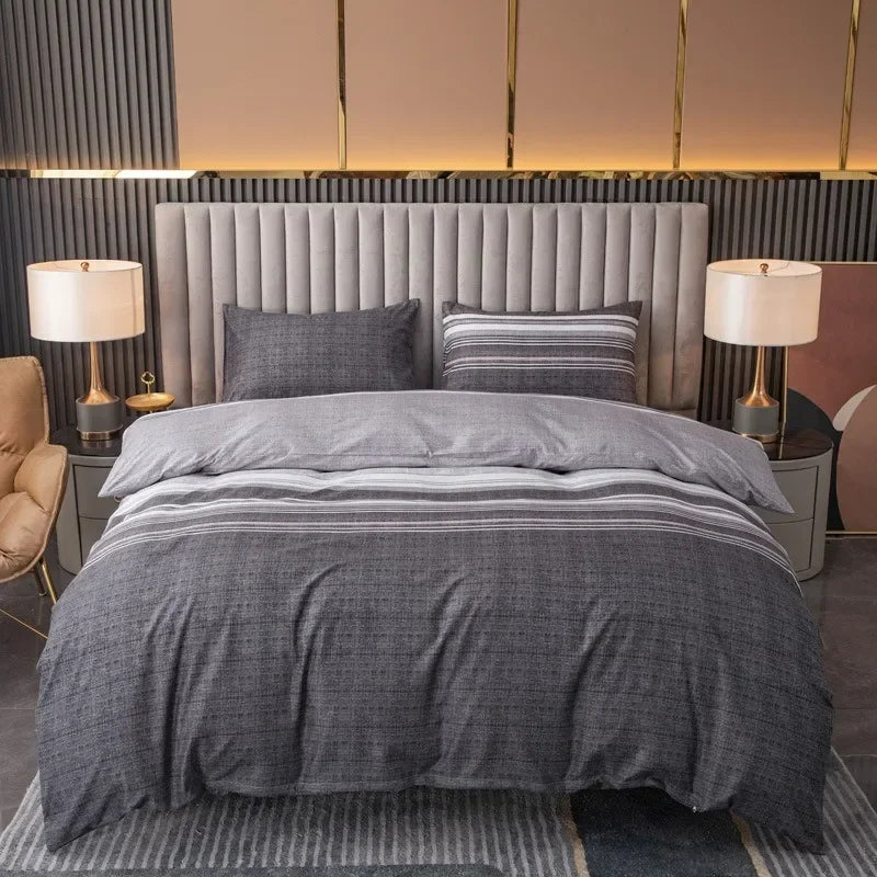 Printed Duvet Cover Pillow Set