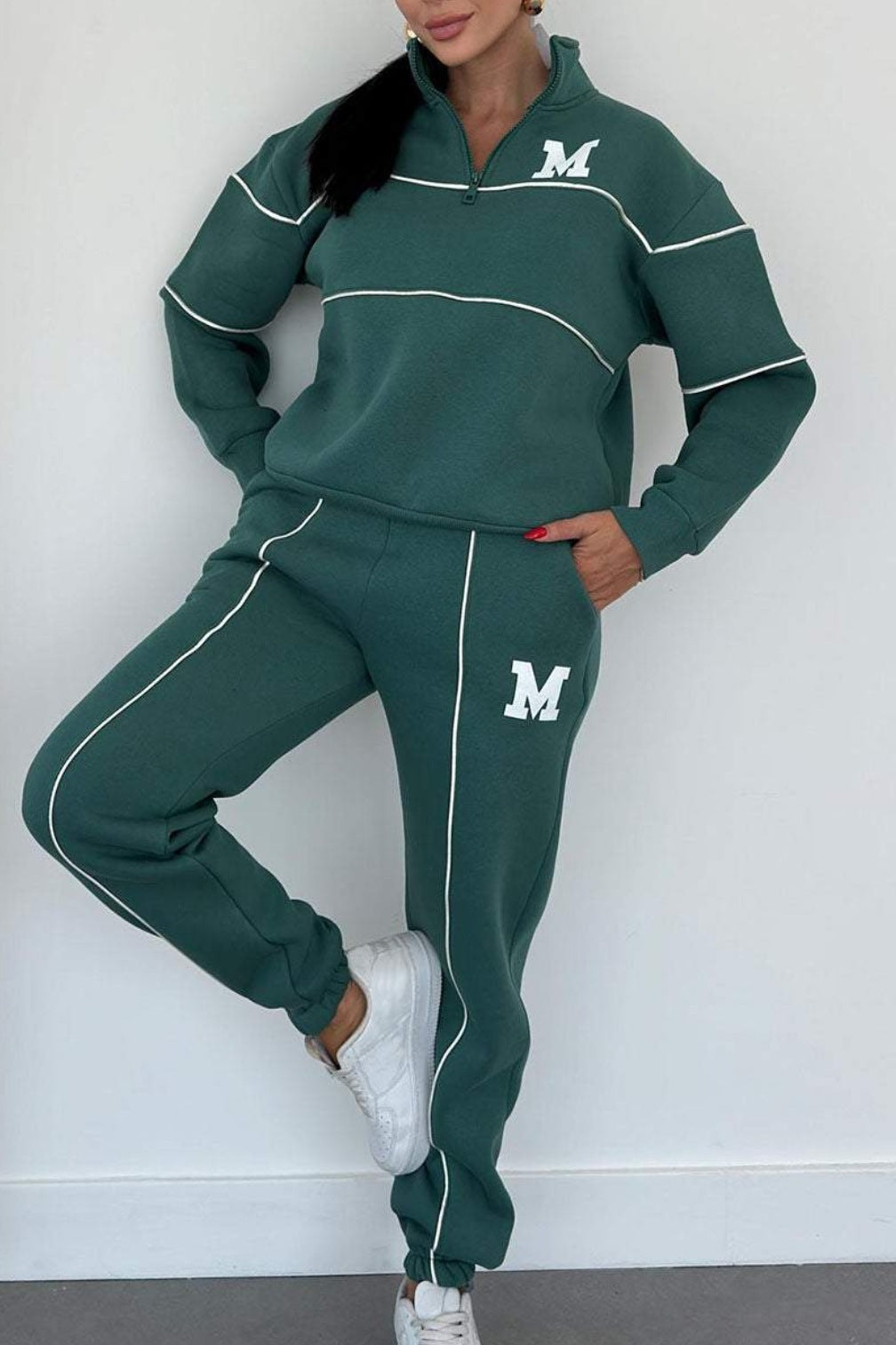 2-Piece Lounge Sweatshirt And Pants Set