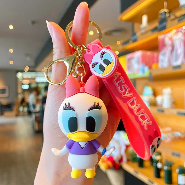 Disney Stitch Keychain - Cute Lilo & Stitch Keyrings, Durable Anime Keychains for Women Men Kids, Multi-Color Gift