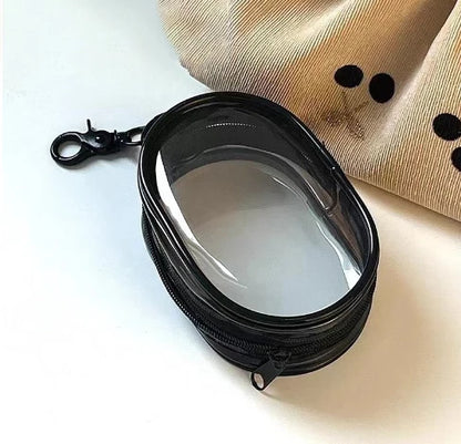Transparent Travel Cable Organizer - Portable Charger Case with Accessories Storage Bag for Home/Office Ideal for as a pendant.