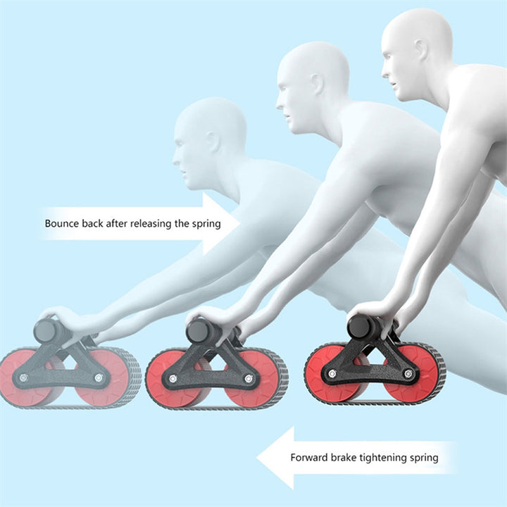 Automatic Rebound Ab Roller Wheel
