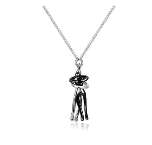 Love Hug Necklace Unisex Couple Jewelry