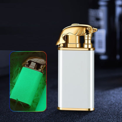 Double Flame Metal Windproof Lighter
