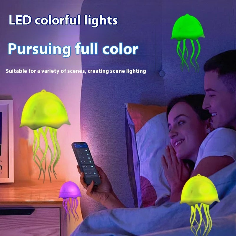 USB Jellyfish Voice Control Lamp
