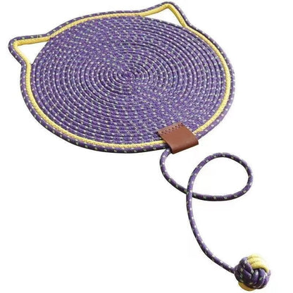 Braided Cotton Cat Scratching Mat