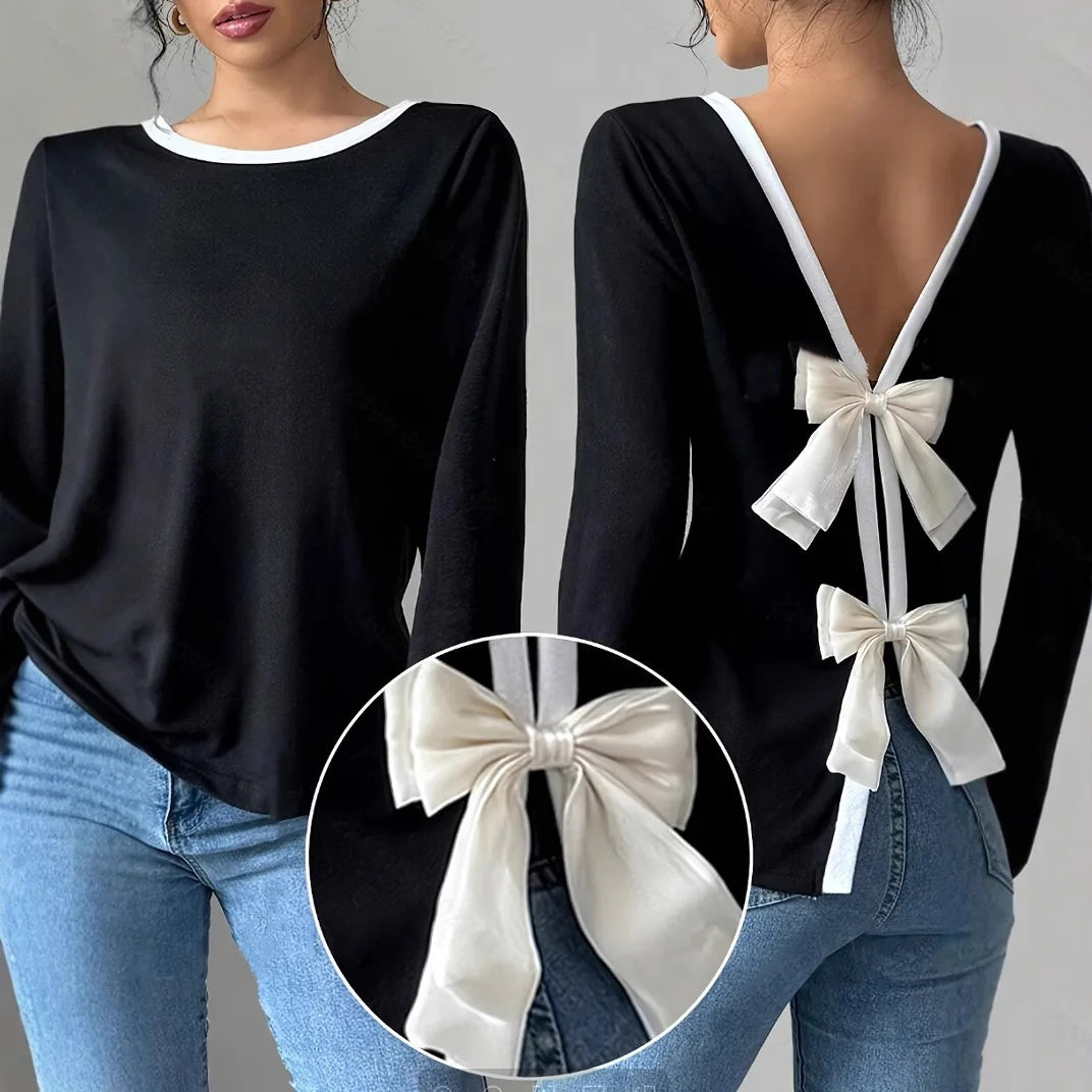 Round Neck Two-Piece T-Shirt