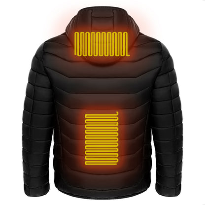 Men’s Heated Electric Puffer Jacket