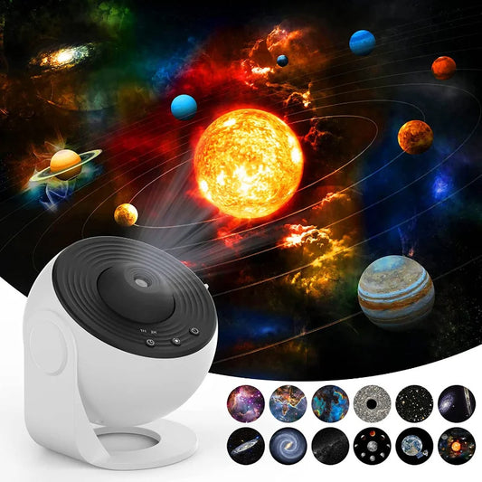 360° Starry Galaxy Projector Lamp