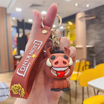 Disney Stitch Keychain - Cute Lilo & Stitch Keyrings, Durable Anime Keychains for Women Men Kids, Multi-Color Gift