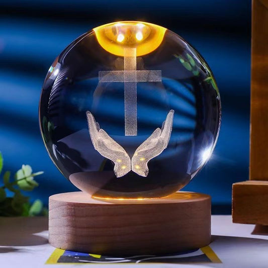 Luminous Crystal Ball Night Light