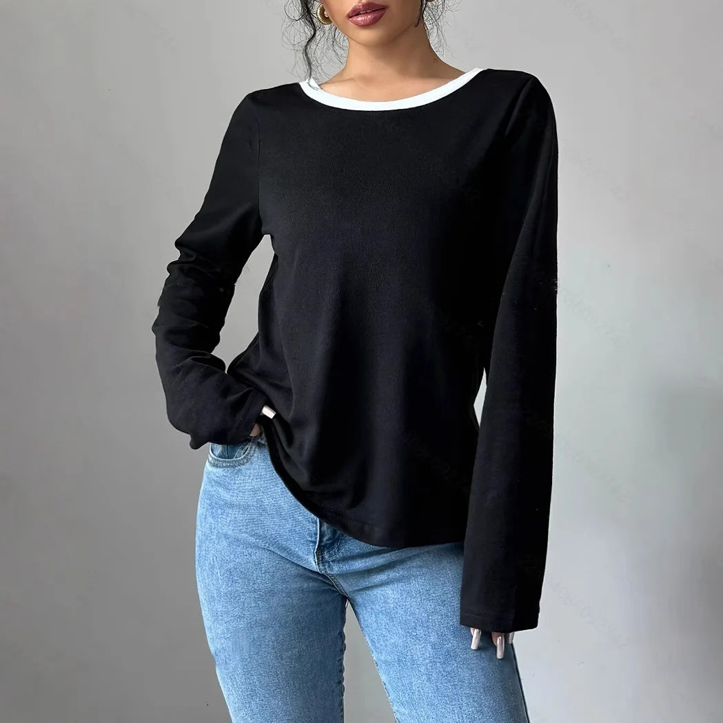 Round Neck Two-Piece T-Shirt