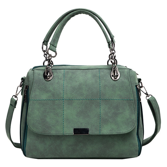 Matte Green Large Travel Tote