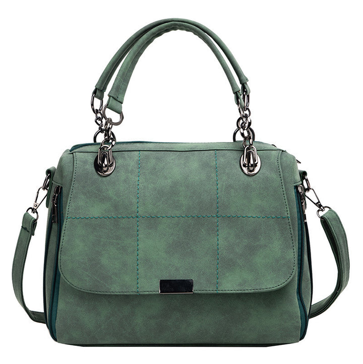 Matte Green Large Travel Tote