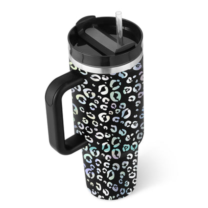 40 Oz Insulated Tumbler With Straw