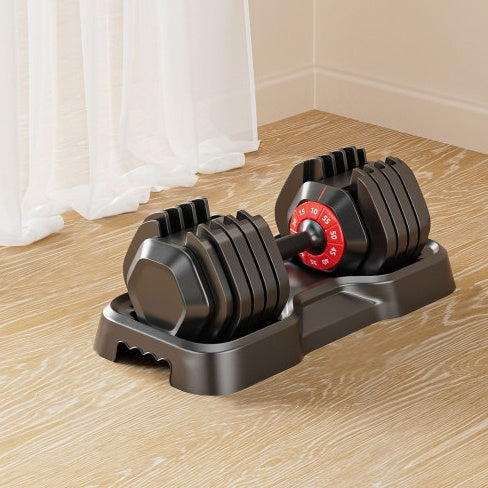 Adjustable 10-in-1 Dumbbell Set