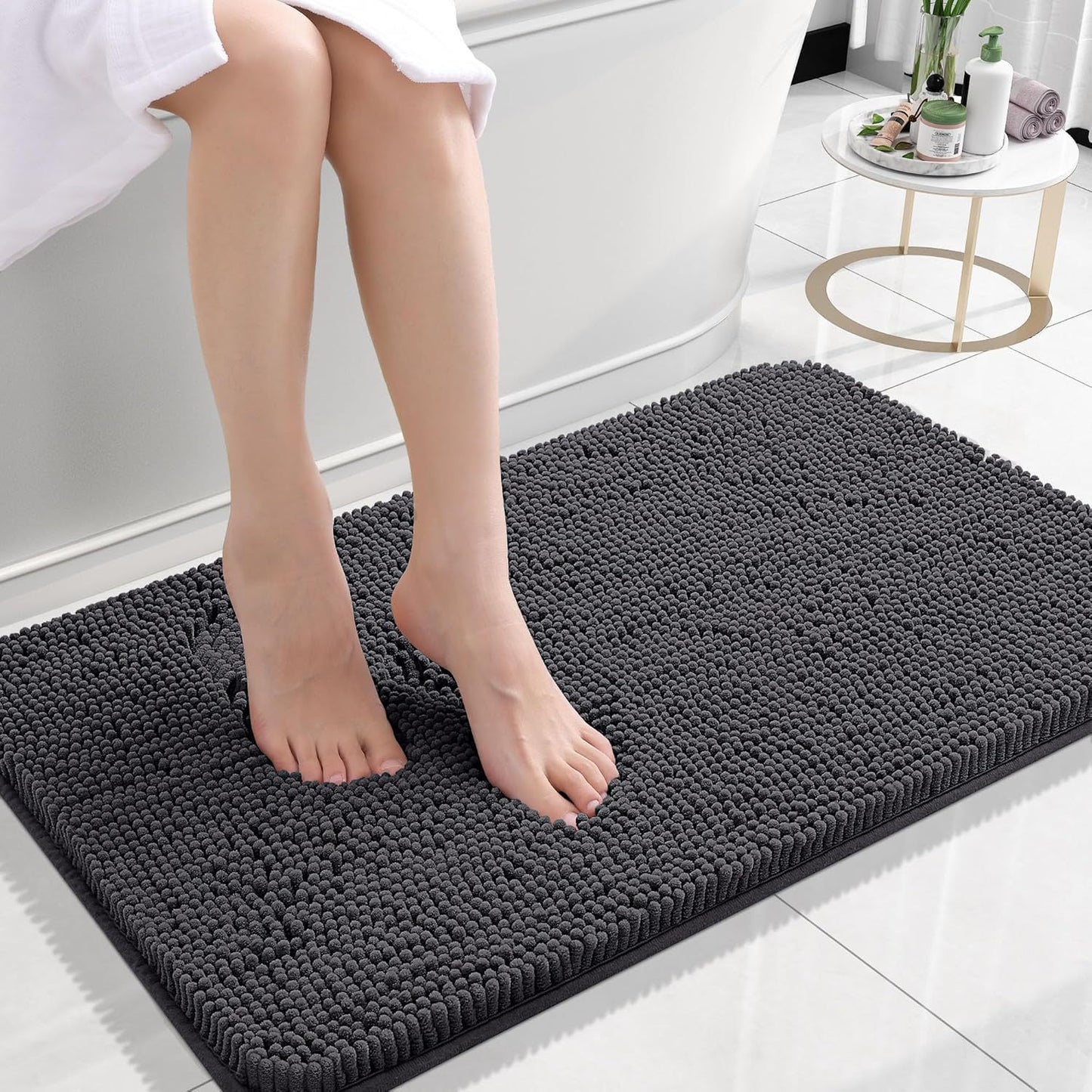 Non-slip Chenille Wool Floor Mat