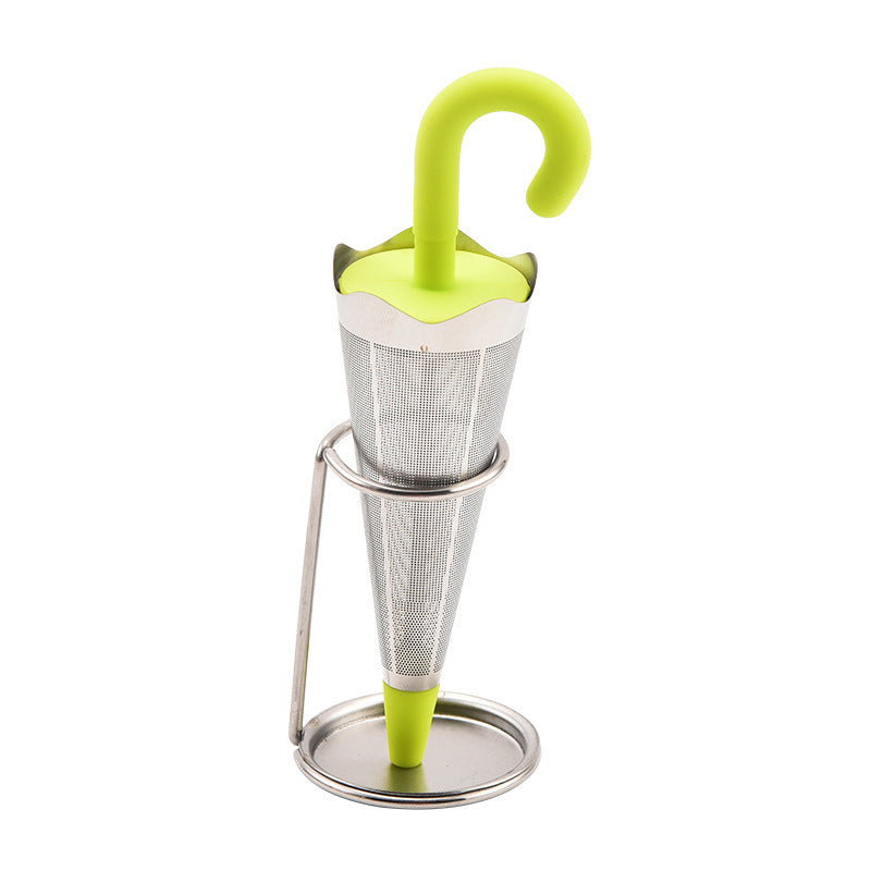 Creative Silicone Umbrella Tea Strainer