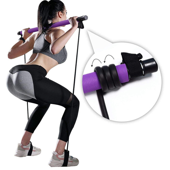 Portable Yoga Pilates Resistance Bar