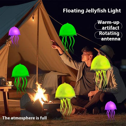 USB Jellyfish Voice Control Lamp