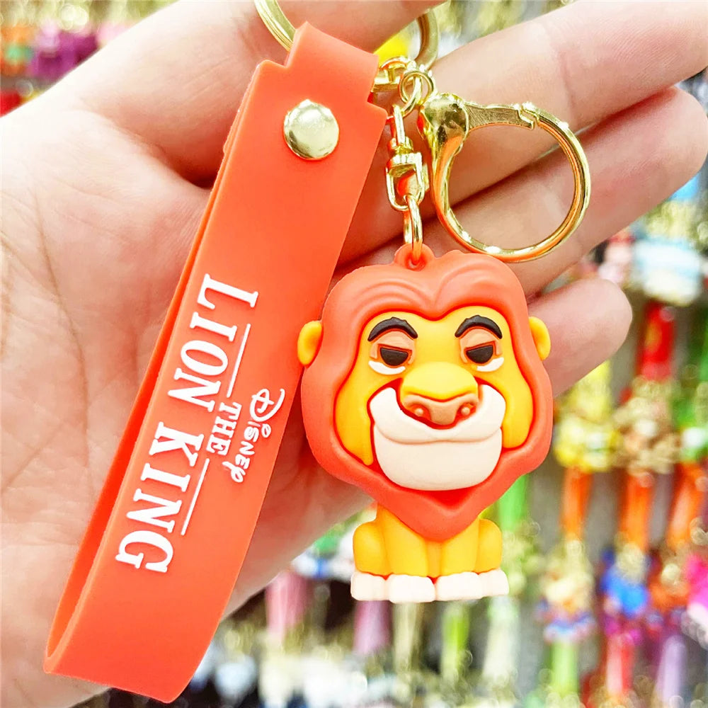 Disney Stitch Keychain - Cute Lilo & Stitch Keyrings, Durable Anime Keychains for Women Men Kids, Multi-Color Gift