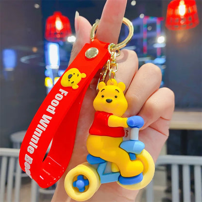 Disney Stitch Keychain - Cute Lilo & Stitch Keyrings, Durable Anime Keychains for Women Men Kids, Multi-Color Gift