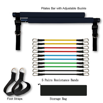 Portable Yoga Pilates Resistance Bar