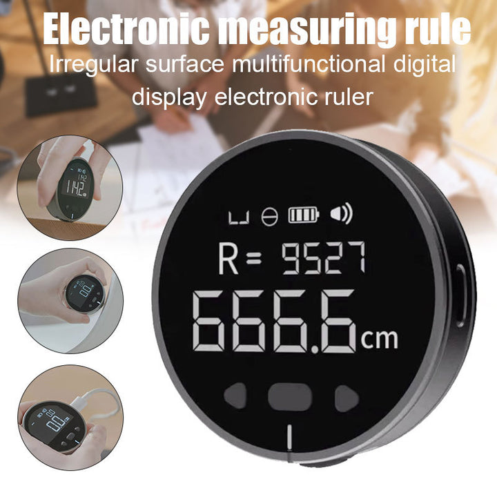 Digital LCD Precision Measuring Ruler