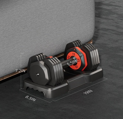 Adjustable 10-in-1 Dumbbell Set