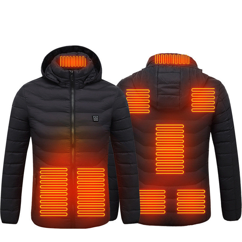 Men’s Heated Electric Puffer Jacket