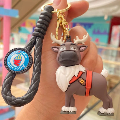 Disney Stitch Keychain - Cute Lilo & Stitch Keyrings, Durable Anime Keychains for Women Men Kids, Multi-Color Gift