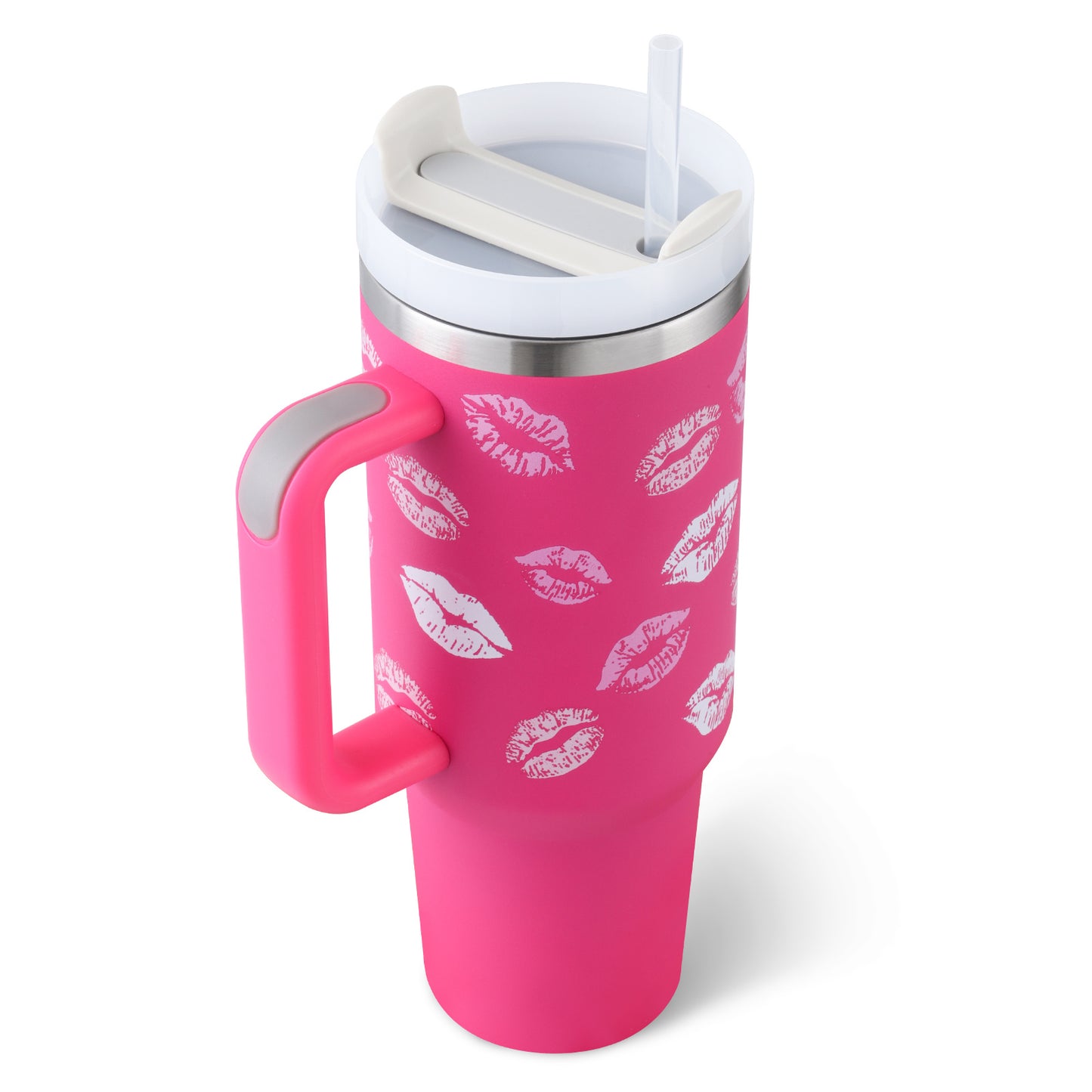 40 Oz Insulated Tumbler With Straw