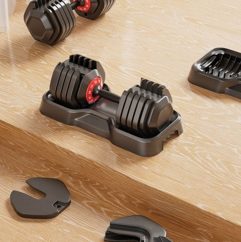 Adjustable 10-in-1 Dumbbell Set