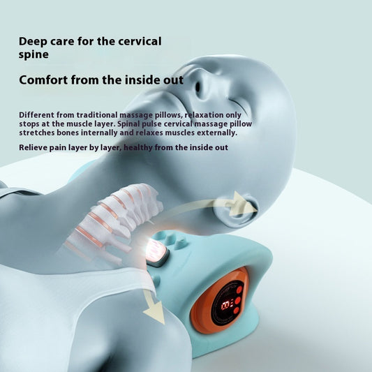 Portable Electric Massage Pillow Cushion